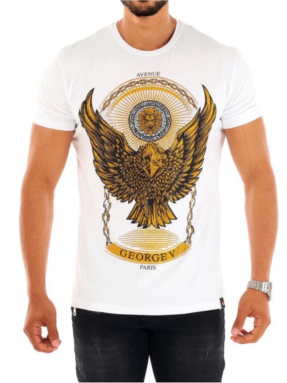 Avenue George V Paris Eagle T-Shirt